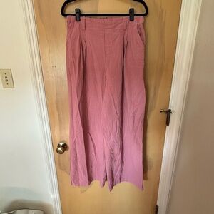 HALARA Pink Wide Leg Pants